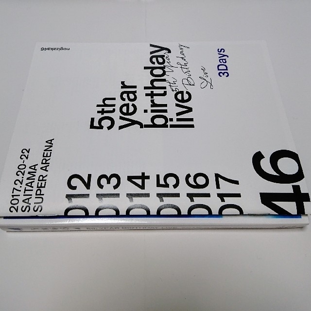 乃木坂46(ノギザカフォーティーシックス)の乃木坂46/5th YEAR BIRTHDAY LIVE ブルーレイ エンタメ/ホビーのタレントグッズ(アイドルグッズ)の商品写真
