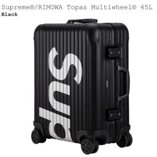 シュプリーム(Supreme)のSupreme x RIMOWA キャリーケース 45L (トラベルバッグ/スーツケース)