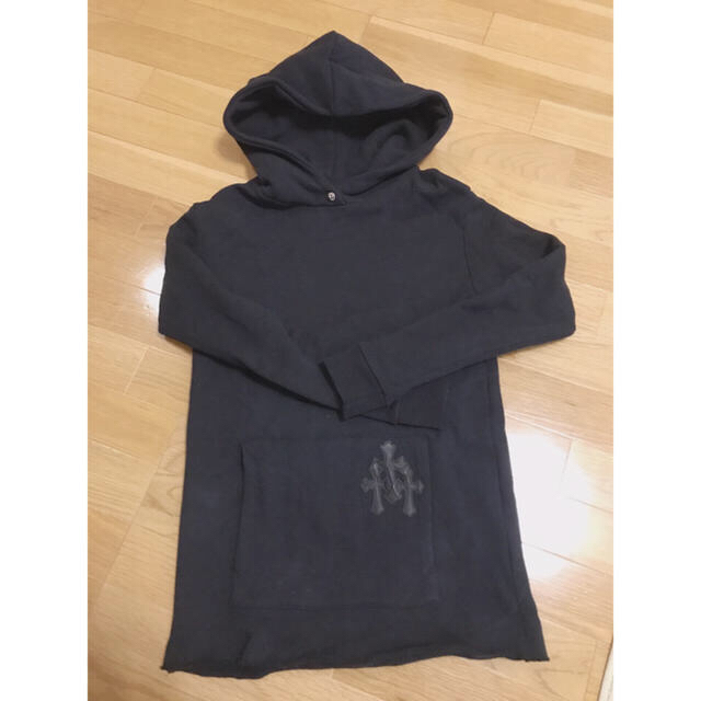 chrome hearts 3セメタリー クロスパッチ プルオーバーパーカー-