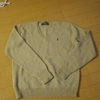 ラルフローレン(Ralph Lauren)のラルフローレンのベージュの セーター美品(ニット/セーター)