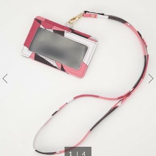 リエンダ(rienda)の❥rienda❥riendy  Pass  holder❥柄PINK(名刺入れ/定期入れ)