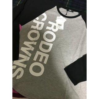 ロデオクラウンズワイドボウル(RODEO CROWNS WIDE BOWL)の6.RODEOCROWNSラグランTシャツ♡GRY(Tシャツ(長袖/七分))