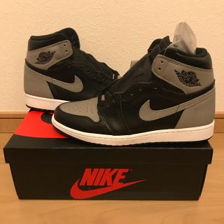 ナイキ(NIKE)の28cm Nike Air Jordan1 Hi OG shadow シャドウ(スニーカー)