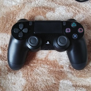 プレイステーション4(PlayStation4)の純正　PS4ワイヤレスコントローラー　DUALSHOCK4 ブラック(その他)