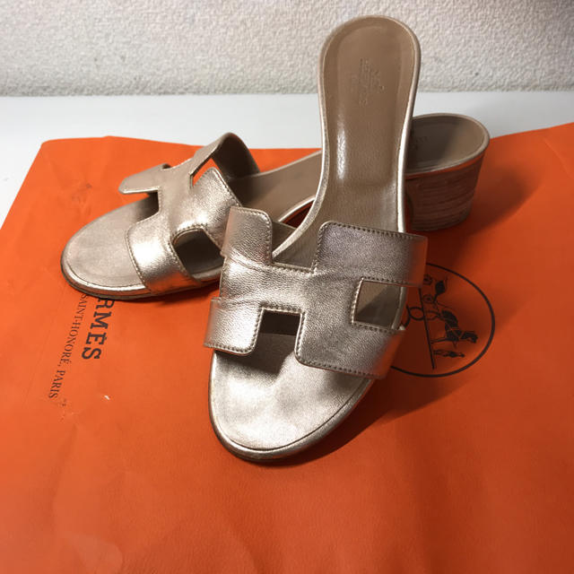 Hermes - エルメス オラン サンダル サイズ37.5の通販 by しま's shop