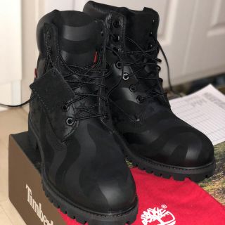 シュプリーム(Supreme)の新品 26 cm supreme Timberland us 8 black 黒(ブーツ)