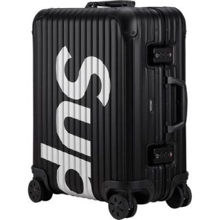 シュプリーム(Supreme)のSupreme RIMOWA Topas 45L Black 即時発送(トラベルバッグ/スーツケース)