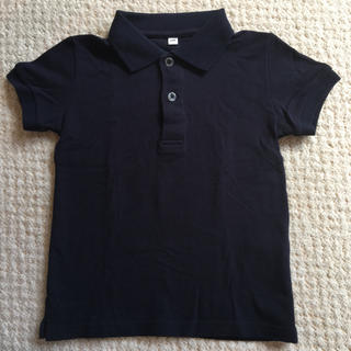 ムジルシリョウヒン(MUJI (無印良品))の無印良品 ポロシャツ 濃紺(Tシャツ/カットソー)
