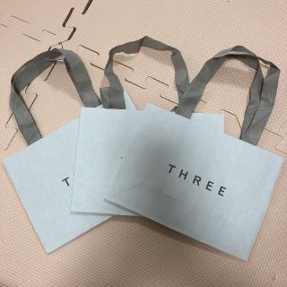 スリー(THREE)のTHREEショップ袋ショッパー(ショップ袋)