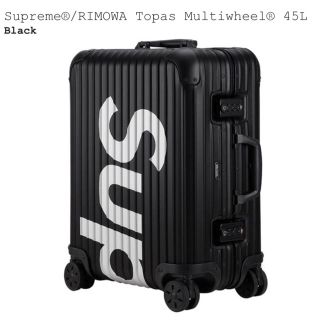 シュプリーム(Supreme)のSupreme RIMOWA Topas Multiwheel45L(トラベルバッグ/スーツケース)