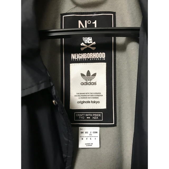 adidas(アディダス)のadidas neighborhood コーチジャケット メンズのジャケット/アウター(ナイロンジャケット)の商品写真