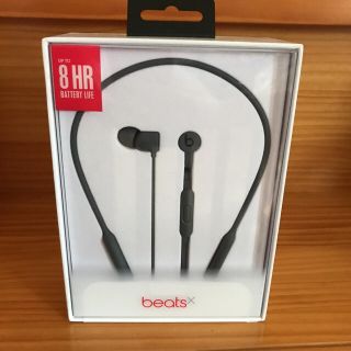 アップル(Apple)のかなさん専用本日中beats x 新品未使用 箱未開封！！人気色グレイ(ヘッドフォン/イヤフォン)