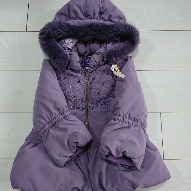 ANNA SUI mini(アナスイミニ)のANNA SUI mini ダウンコート100 キッズ/ベビー/マタニティのキッズ服女の子用(90cm~)(コート)の商品写真