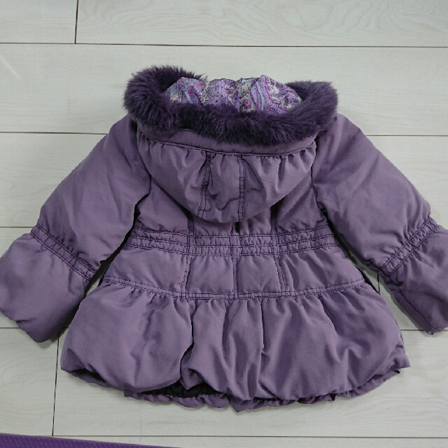 ANNA SUI mini(アナスイミニ)のANNA SUI mini ダウンコート100 キッズ/ベビー/マタニティのキッズ服女の子用(90cm~)(コート)の商品写真