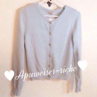 アプワイザーリッシェ(Apuweiser-riche)の♡アンゴラカーデ♡(カーディガン)