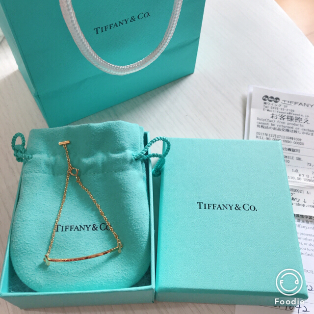 Tiffany & Co. - Tiffany Tスマイル 18KブレスレットS 正規品美品 ほぼ新品の通販 by kanachan's