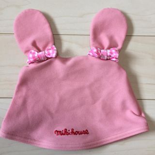 ミキハウス(mikihouse)の水泳帽 スイミングキャップ ミキハウス うさぎ 耳(水着)