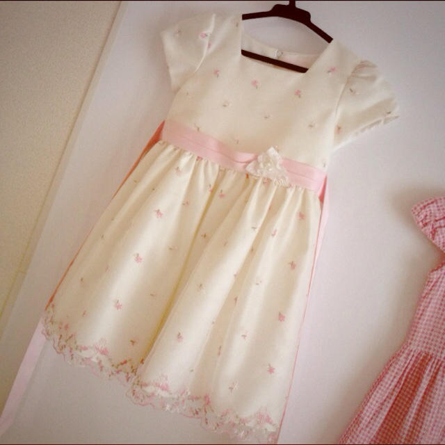 motherways(マザウェイズ)の女児プリンセスドレス♡（白/120） キッズ/ベビー/マタニティのキッズ服女の子用(90cm~)(その他)の商品写真