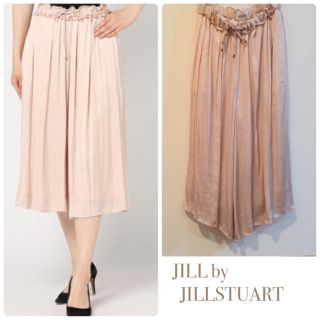 ジルバイジルスチュアート(JILL by JILLSTUART)の2017年春発売♡ジルバイジルスチュアート♡春色ピンク イージーパンツ(クロップドパンツ)