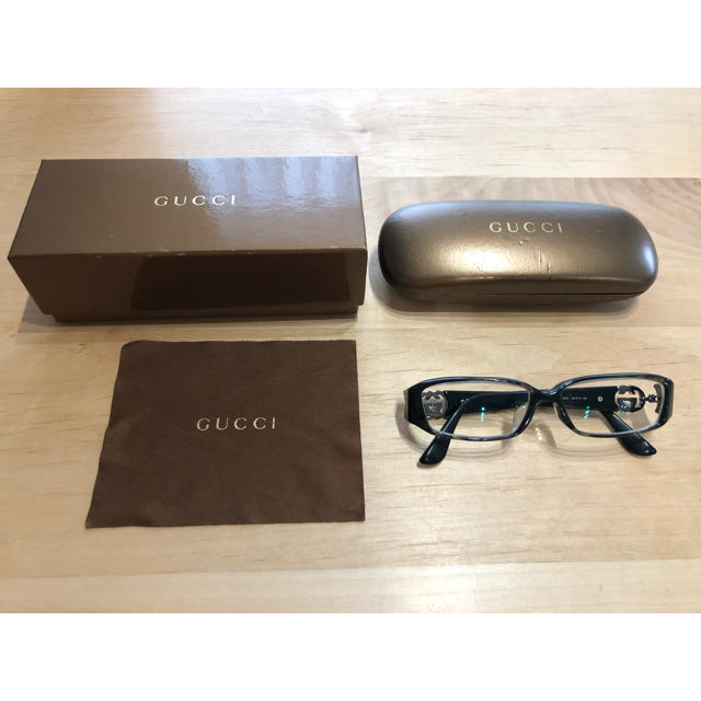 Gucci(グッチ)の♡度入りメガネ♡ レディースのファッション小物(サングラス/メガネ)の商品写真