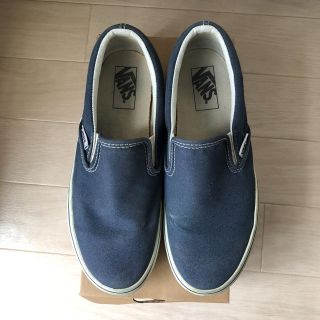 ヴァンズ(VANS)の【お値下げ中】VANS スリッポン ネイビー(スリッポン/モカシン)