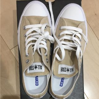 コンバース(CONVERSE)のコンバース ベージュ 24.5㎝ ベーコン(スニーカー)