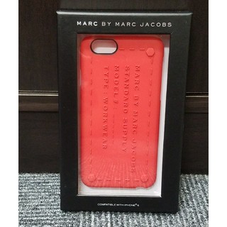 マークバイマークジェイコブス(MARC BY MARC JACOBS)のマークバイマークジェイコブス iPhone6＆6S ケース Orange(iPhoneケース)