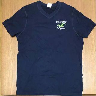 ホリスター(Hollister)のメンズ ホリスター Ｔシャツ ネイビー(Tシャツ/カットソー(半袖/袖なし))