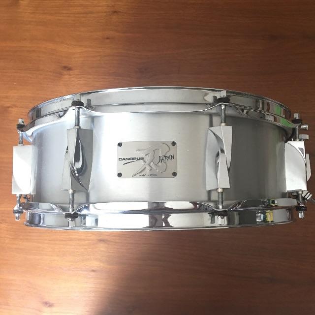 CANOPUS 刃 アルミニウム スネア 14×5 日本製 楽器のドラム(スネア)の商品写真