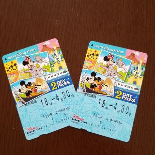 ディズニーリゾートライン2デーパス期限間近(鉄道乗車券)