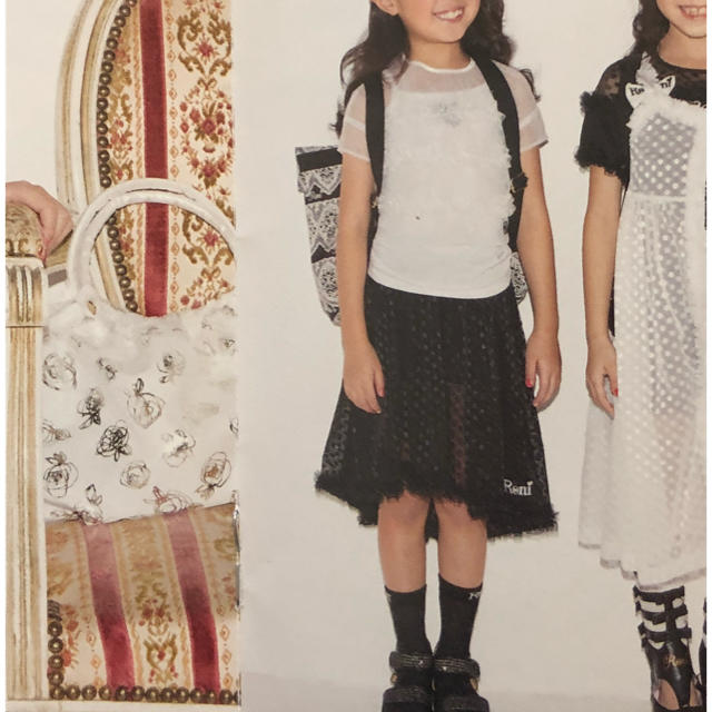 RONI(ロニィ)のRONI レーススカートML キッズ/ベビー/マタニティのキッズ服女の子用(90cm~)(スカート)の商品写真