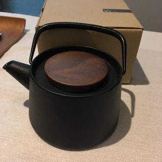 値下げ！【新品】南部鉄器 急須 木製(調理道具/製菓道具)