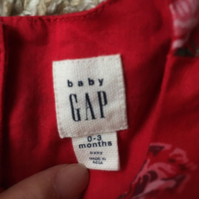 babyGAP(ベビーギャップ)の新品未使用 ベビーギャップワンピース キッズ/ベビー/マタニティのベビー服(~85cm)(ワンピース)の商品写真