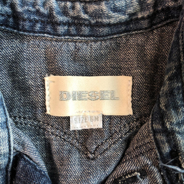 DIESEL(ディーゼル)のDIESEL デニムシャツ キッズ/ベビー/マタニティのベビー服(~85cm)(シャツ/カットソー)の商品写真