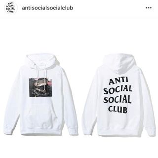 アンチ(ANTI)のanti social social club フーディ パーカー(パーカー)