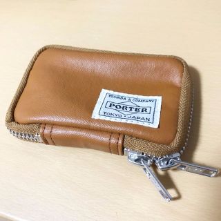 ポーター(PORTER)の【美品】送料無料！PORTER｜ポーター キーケース ブラウン【中古】(ウエストポーチ)