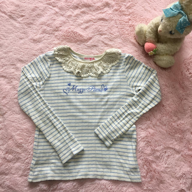 mezzo piano(メゾピアノ)の♡mezzo piano ロンT♡ キッズ/ベビー/マタニティのキッズ服女の子用(90cm~)(その他)の商品写真