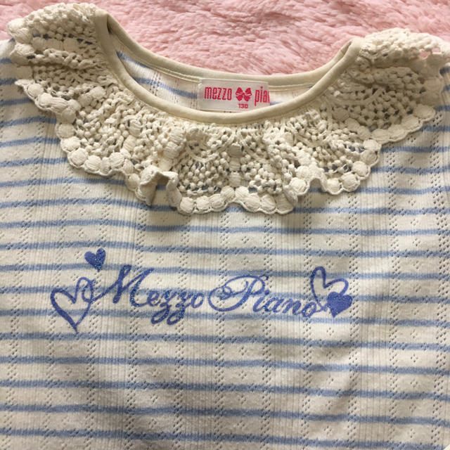 mezzo piano(メゾピアノ)の♡mezzo piano ロンT♡ キッズ/ベビー/マタニティのキッズ服女の子用(90cm~)(その他)の商品写真