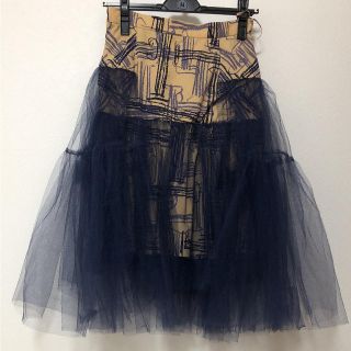 ヴィヴィアン(Vivienne Westwood) チュールスカート ひざ丈スカートの 