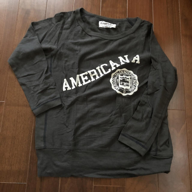 AMERICANA(アメリカーナ)のアメリカーナ tシャツ レディースのトップス(Tシャツ(長袖/七分))の商品写真