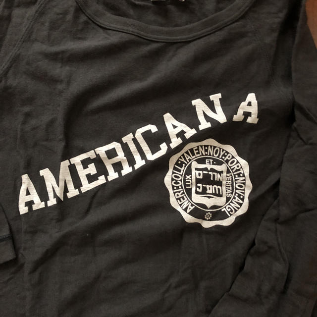 AMERICANA(アメリカーナ)のアメリカーナ tシャツ レディースのトップス(Tシャツ(長袖/七分))の商品写真