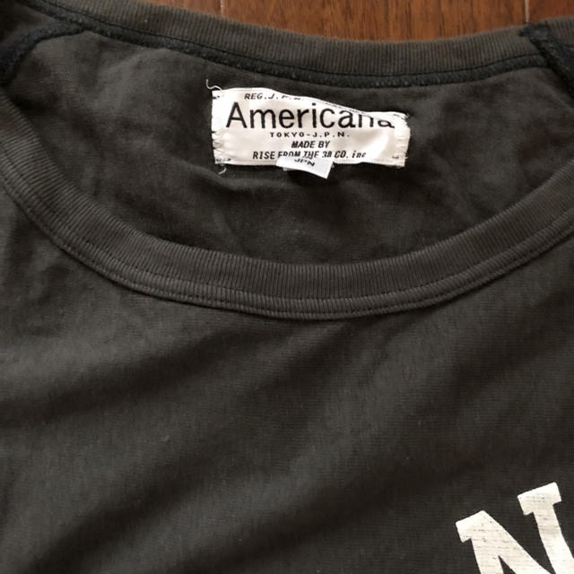 AMERICANA(アメリカーナ)のアメリカーナ tシャツ レディースのトップス(Tシャツ(長袖/七分))の商品写真