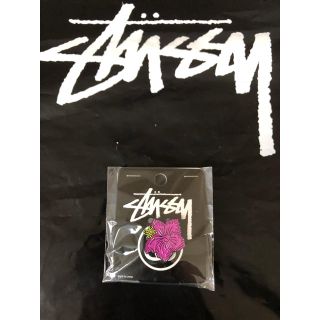 ステューシー(STUSSY)の国内未発売 STUSSY CALIFORNIA PIN ハイビスカス ピンバッチ(その他)