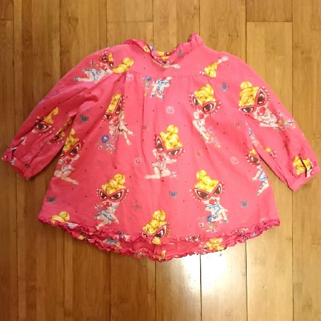 HYSTERIC MINI(ヒステリックミニ)の【美品】ヒステリックミニ トップス キッズ/ベビー/マタニティのキッズ服女の子用(90cm~)(ブラウス)の商品写真