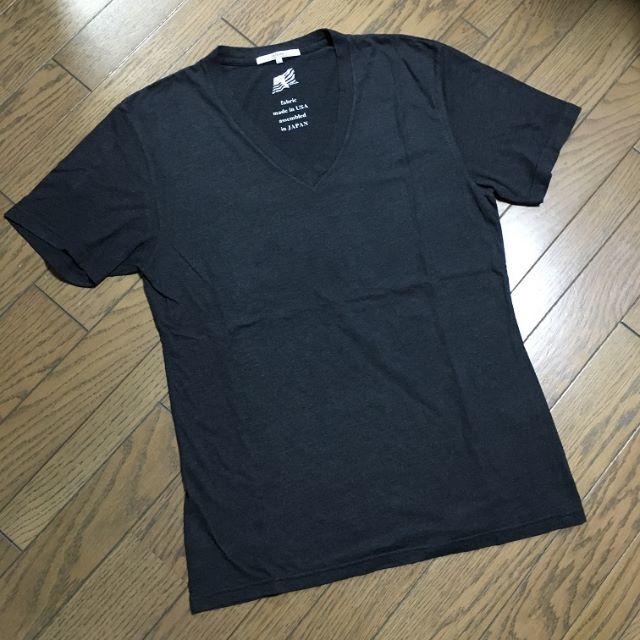 JOURNAL STANDARD(ジャーナルスタンダード)の美品JOURNAL STANDARD Vネック霜降りカットソー　ジャーナル メンズのトップス(Tシャツ/カットソー(半袖/袖なし))の商品写真