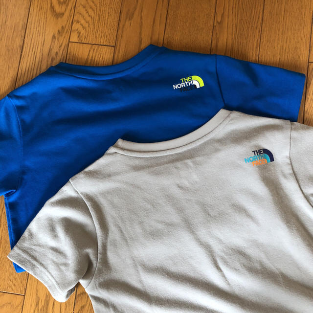 THE NORTH FACE(ザノースフェイス)のノースフェイス 半袖Tシャツ  140  ２枚セット キッズ/ベビー/マタニティのキッズ服男の子用(90cm~)(Tシャツ/カットソー)の商品写真