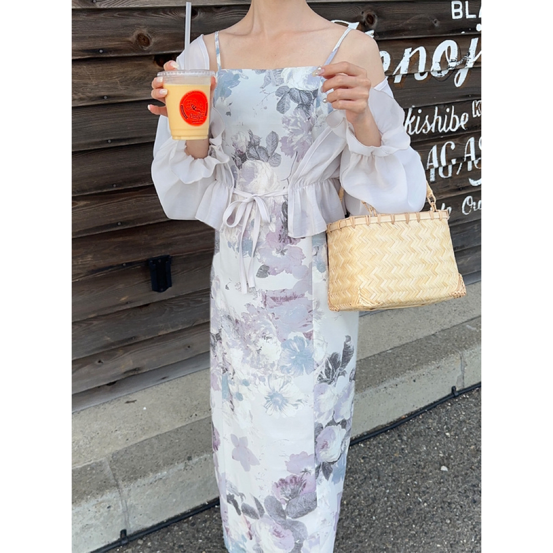 GRL - GRL 花柄浴衣 帯 セット セパレート ワンピース 新作 夏 GRL - GRL 花柄浴衣 帯 セット セパレート ワンピース 新作 夏