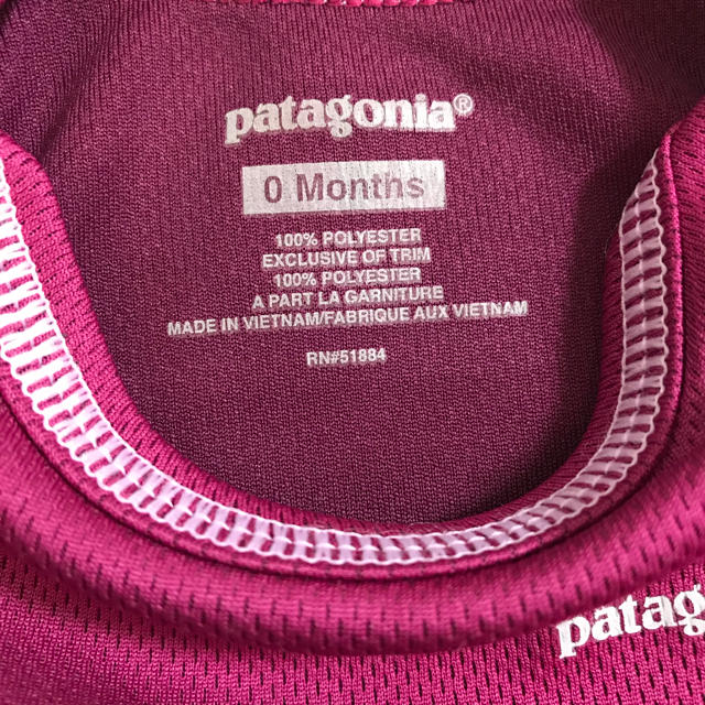 patagonia(パタゴニア)のパタゴニア 0M UV長袖トップス キッズ/ベビー/マタニティのキッズ服女の子用(90cm~)(Tシャツ/カットソー)の商品写真