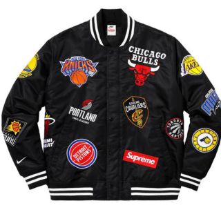 シュプリーム(Supreme)のシュプリーム NBA NIKE ナイキ Supreme ジャケット(スタジャン)