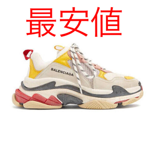 バレンシアガ(Balenciaga)の最安値!! BALENCIAGA トリプルS 39 日本未入荷(スニーカー)